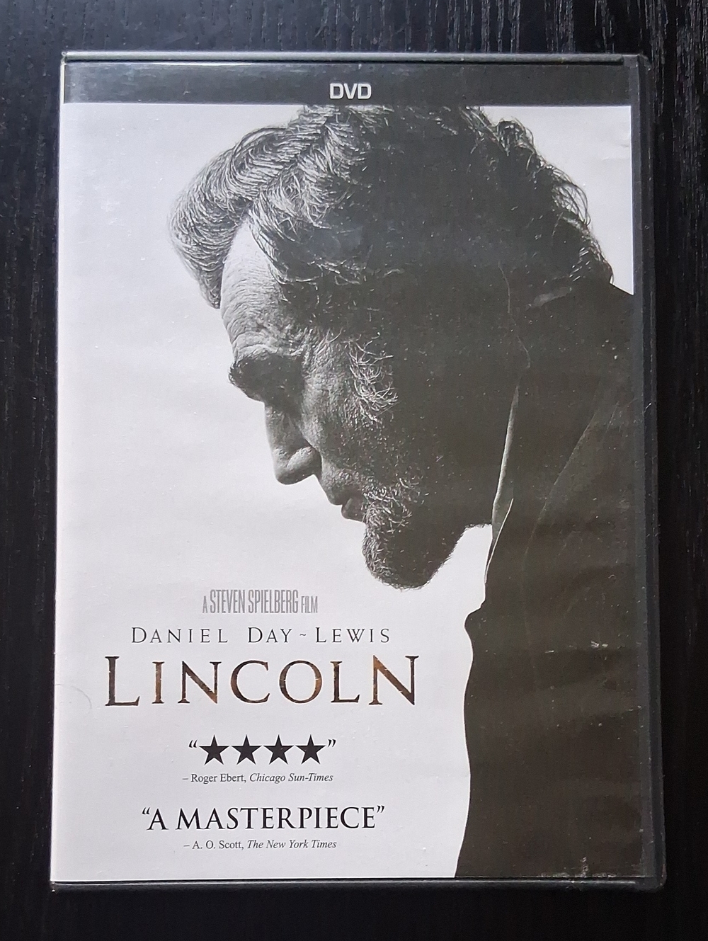 Lincoln DVD — Black & White Cover